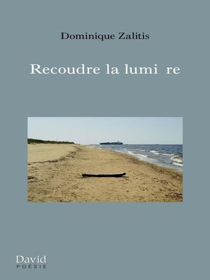 cover image of Recoudre la lumière